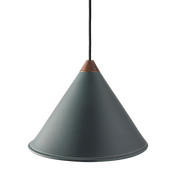 Leather Cone Lamp Extra Large