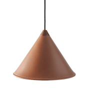 Leather Cone Lamp Extra Large
