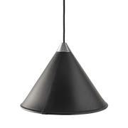 Leather Cone Lamp  Large