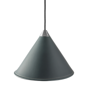 Leather Cone Lamp  Large