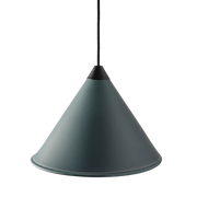 Leather Cone Lamp  Large