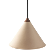 Leather Cone Lamp Extra Large
