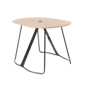 Soffbord med läderrem
