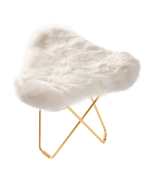 Sheepskin Stool